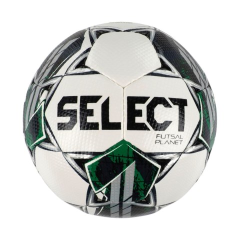Piłka nożna hala Select Futsal Planet FIFA Basic II gatunek biało-czarno-szaro-zielona 17646/1014387 4 Select