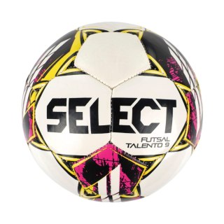 Piłka nożna hala Select Futsal Talento 9 MINI II gatunek biało-czerwono-czarna 19258/370021 Select