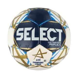 Piłka ręczna Select Ultimate Champions League Replica 3 v25 Official EHF II garunek biało-granatowo-złota 13519/270061 3 Select