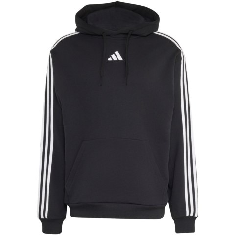 Bluza męska adidas Essentials 3-Stripes French Terry Hoodie czarna KY6605 L Adidas