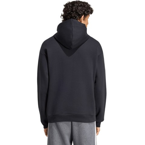 Bluza męska adidas Essentials 3-Stripes French Terry Hoodie czarna KY6605 L Adidas
