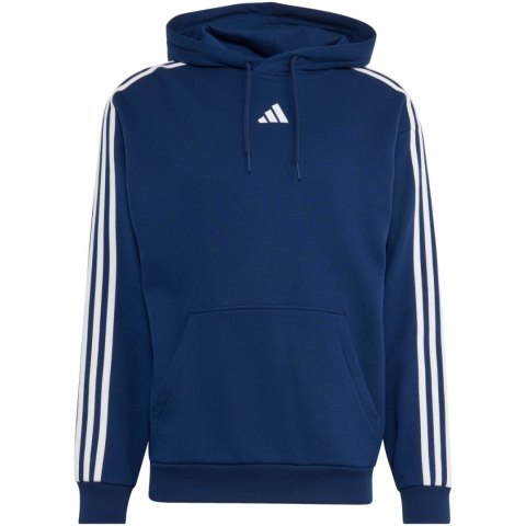 Bluza męska adidas Essentials 3-Stripes French Terry Hoodie granatowa KY4203 XL Adidas