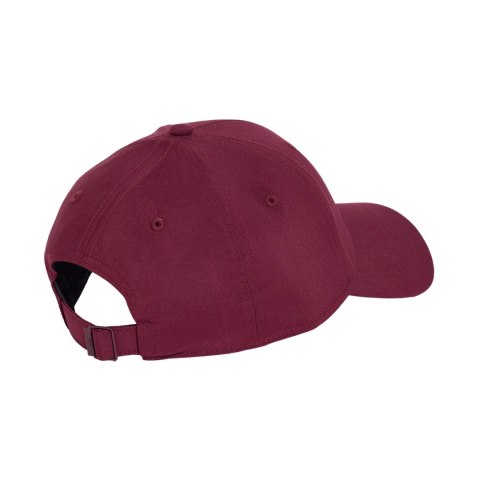 Czapka z daszkiem adidas Lightweight Cap Metal bordowa KT4706 Dorośli M/L Adidas