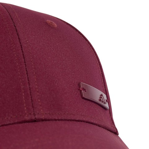 Czapka z daszkiem adidas Lightweight Cap Metal bordowa KT4706 Dorośli M/L Adidas