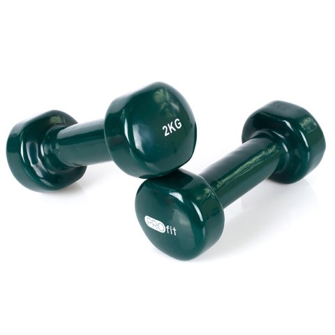 Hantle winylowe Profit zielone 2x2 kg DK 4102 PROfit