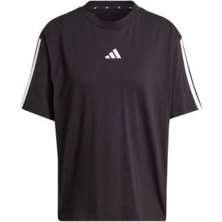 Koszulka damska adidas Essentials 3-Stripes Boyfriend czarna JC5960 2XL Adidas