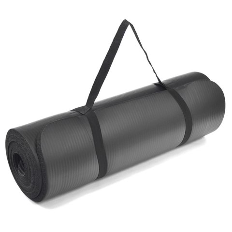 Mata Profit Fitness Pro NBR 180x60x1,5cm czarna DK 2264 PROfit