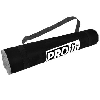 Mata do ćwiczeń Profit 180x60x0,6cm czarno-szara DK 705 PROfit
