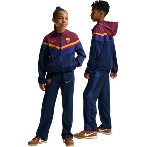 Dres dla dzieci Nike FC Barcelona Home granatowo-bordowy IO3566 682 XL Nike