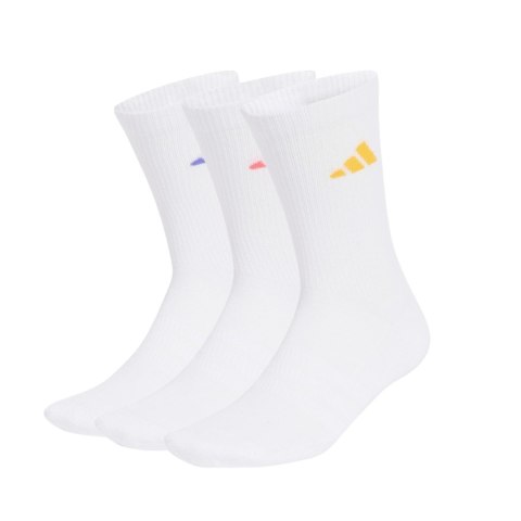 Skarpety adidas Cushioned Sportswear Crew 3 pary białe KQ6760 34-36 Adidas