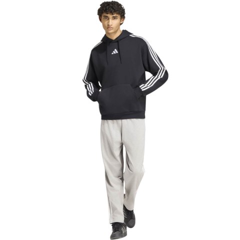 Bluza męska adidas Essentials 3-Stripes Fleece Hoodie czarna KY6602 M Adidas