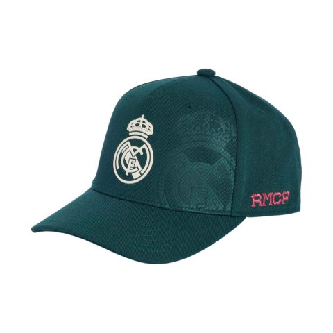 Czapka z daszkiem adidas Real Madrid RMCF Away Snap Back zielona KS8120 Dorośli M/L Adidas
