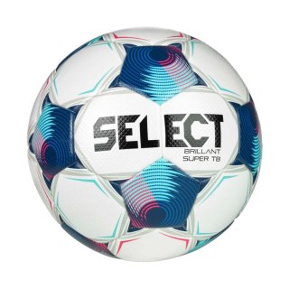 Piłka nożna Select Brillant Super Fifa Quality Pro v25 biało-niebieska 1018437 100033 5 Select