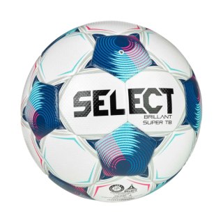 Piłka nożna Select Brillant Super Fifa Quality Pro v25 biało-niebieska 1018437 100033 5 Select