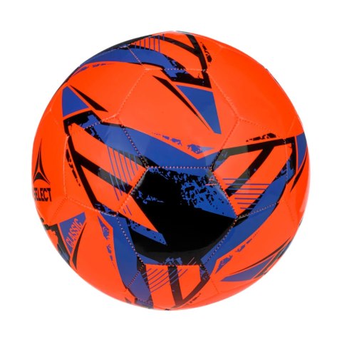 Piłka nożna Select Classic v26 pomarańczowo-niebiesko-czarna 160076 4 Select