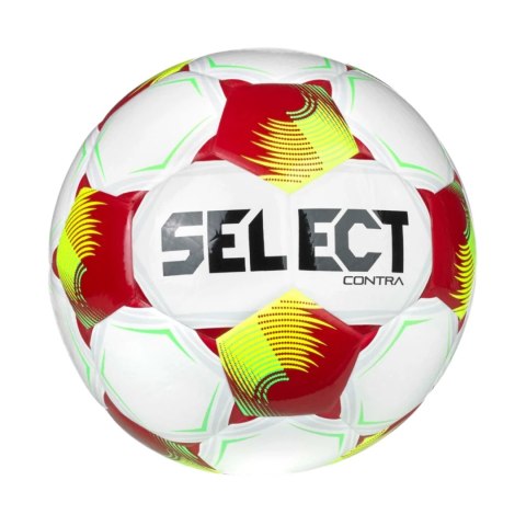 Piłka nożna Select FB Contra v26 FIFA Basic biało-czerwono-żółta 120085 4 Select