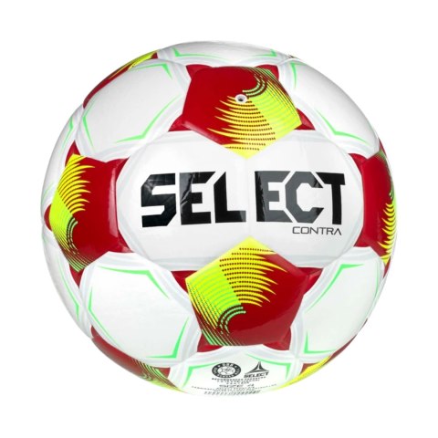 Piłka nożna Select FB Contra v26 FIFA Basic biało-czerwono-żółta 120085 4 Select