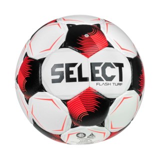 Piłka nożna Select FB Flash Turf v26 Fifa Basic 365.A1N biało-czarno-czerwona 110056 5 Select