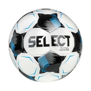 Piłka nożna Select Futsal Master FIFA Basic biało-czarno-niebieska 200953 310019 Select
