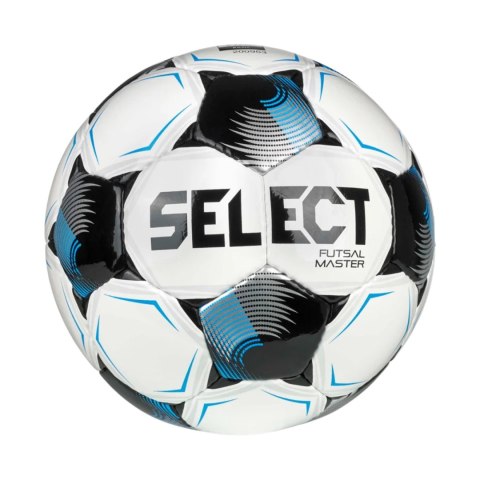 Piłka nożna Select Futsal Master FIFA Basic biało-czarno-niebieska 200953 310019 Select
