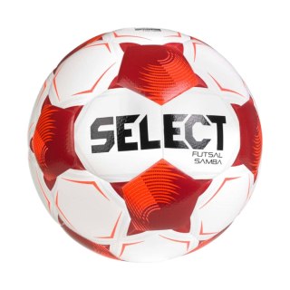 Piłka nożna Select Futsal Samba v26 FIFA Basic biało-czerwona 1021654 320010 4 Select