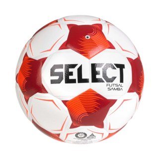 Piłka nożna Select Futsal Samba v26 FIFA Basic biało-czerwona 1021654 320010 4 Select