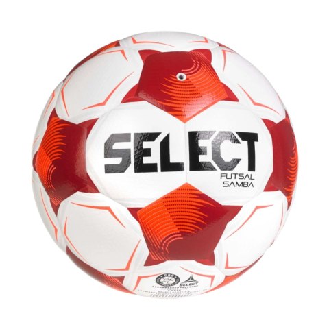 Piłka nożna Select Futsal Samba v26 FIFA Basic biało-czerwona 1021654 320010 4 Select