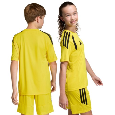 Koszulka dla dzieci adidas Tiro 26 League Jersey żółta KB1313 116cm Adidas teamwear