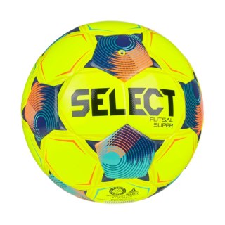 Piłka nożna Select FB Futsal Super v26 FIFA Quality Pro żółto-niebieska 1021350 300006 4 Select