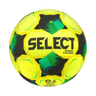 Piłka nożna Select Speed Indoor v26 żółto-zielona 140011 4 Select