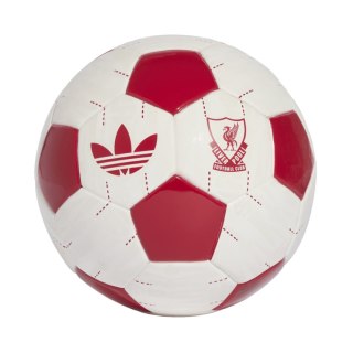 Piłka nożna adidas Liverpool FC Away mini biało-czerwona KE5134 1 Adidas
