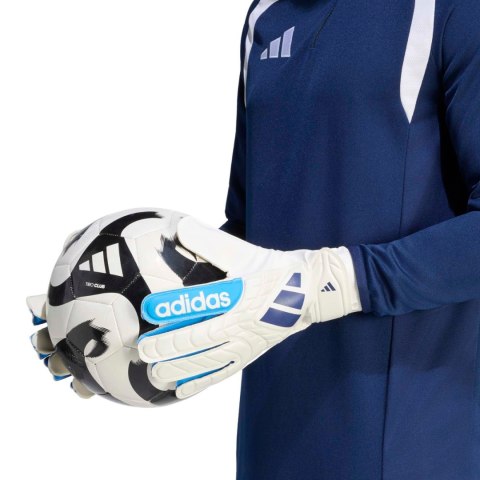 Rękawice bramkarskie adidas Copa Club biało-niebieskie KE9731 8 Adidas teamwear