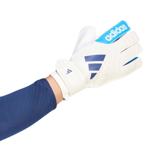 Rękawice bramkarskie adidas Copa Club biało-niebieskie KE9731 9,5 Adidas teamwear