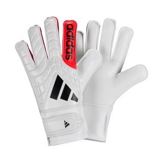 Rękawice bramkarskie dla dzieci adidas Copa Club biało-pomarańczowe KA7808 5,5 Adidas teamwear