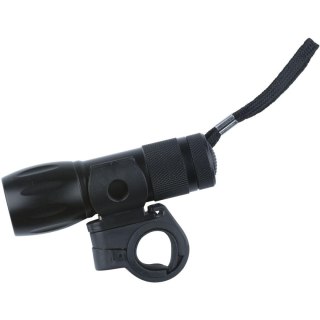 LAMPKA ROWEROWA PRZEDNIA 2W1 9 LED DUNLOP