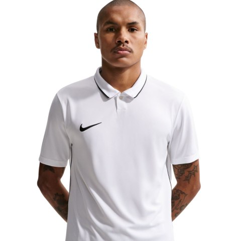Koszulka męska Nike Dri-Fit Park 26 Polo biała HM7136 100 XL Nike Team
