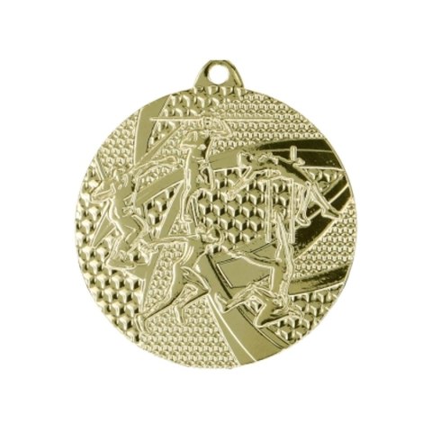 Medal złoty Lekkaatletyka- medal stalowy
