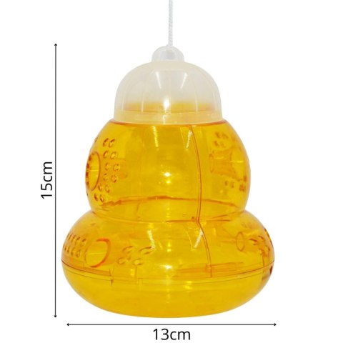 PUŁAPKA NA OSY POMARAŃCZOWA 15CM