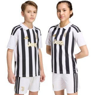 Koszulka dla dzieci adidas Juventus 26/27 biało-czarna KB8836 140cm Adidas