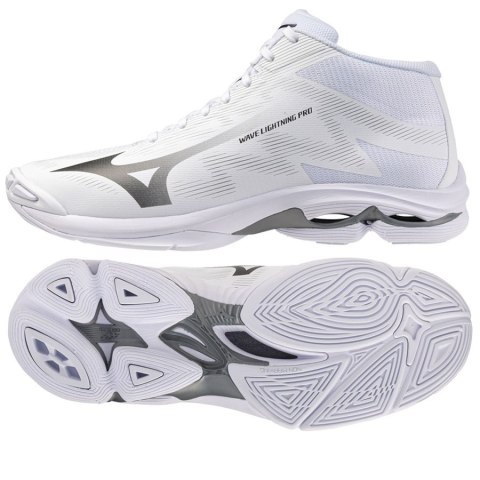Buty Mizuno WAVE LIGHTNING PRO MID V1GA266583 43 biały Mizuno