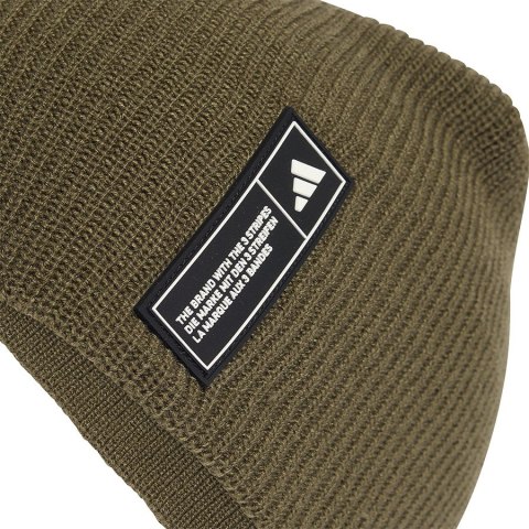 Czapka adidas ESS LABEL Beanie KG9581 zielony OSFM Adidas