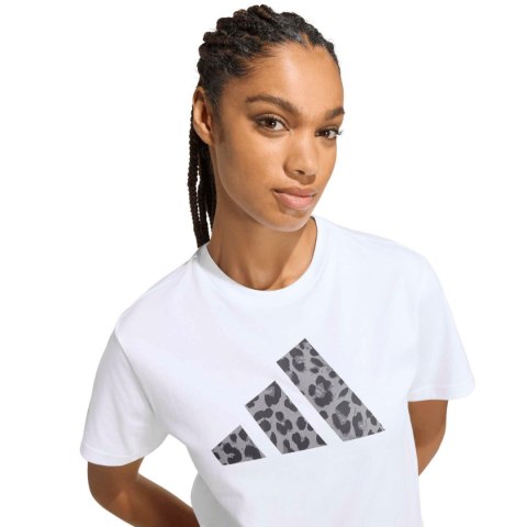 Koszulka damska adidas Animal Graphic biała KT9719 M Adidas