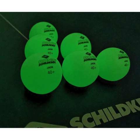 PIŁECZKI DO TENISA STOŁOWEGO GLOW IN THE DARK POLY 40 6SZT DONIC