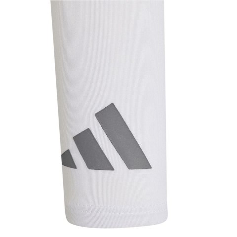 Rękawki siatkarskie adidas Arm Sleeves Youth KF0735 152 biały Adidas