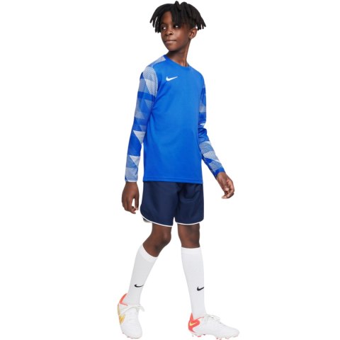 Bluza bramkarska dla dzieci Nike Dry Park IV JSY LS GK JUNIOR niebieska CJ6072 463 L Nike Team