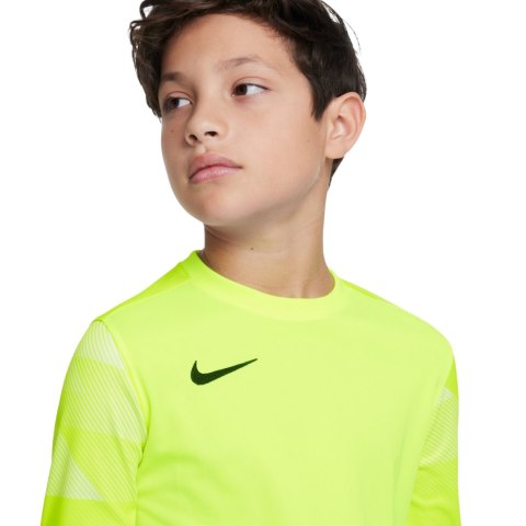 Bluza bramkarska dla dzieci Nike Dry Park IV JSY LS GK JUNIOR limonkowa CJ6072 702 S Nike Team