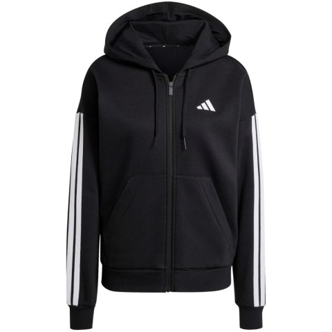 Bluza damska adidas Essentials 3 Stripes Full Zipp Hoodie czarna JE1283 L Adidas