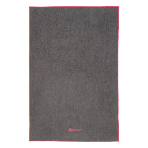GAIAM RĘCZNIK DO RĄK FROST GREY/FUCHSIA RED 61813 Gaiam