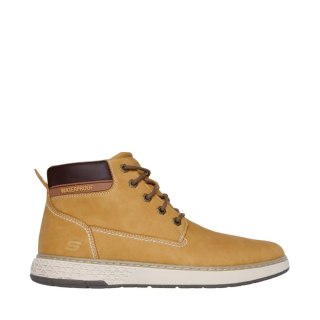 Buty męskie Skechers Garlan Deno beżowe 205235 WTN 45 Skechers