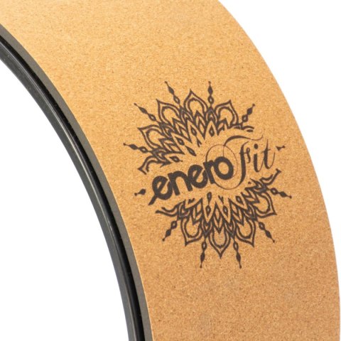 KORKOWE KOŁO DO ĆWICZEŃ JOGI 33x13CM ENERO FIT